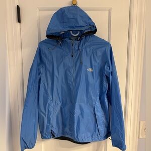 The North Face Blue Windbreaker/Rain Jacket